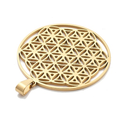 Ion Plating(IP) 304 Stainless Steel Pendants STAS-P209-18G-1