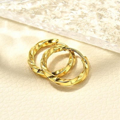 304 Stainless Steel Hoop Earrings for Women EJEW-M068-14G-02-1