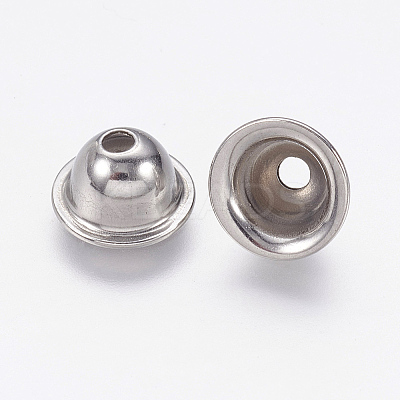 Tarnish Resistant 304 Stainless Steel Bead Caps LS-STAS-P168-05P-1
