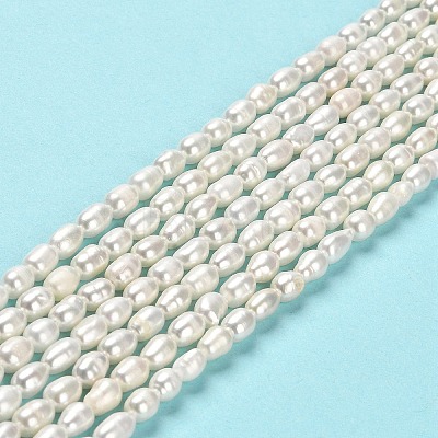 Natural Cultured Freshwater Pearl Beads Strands PEAR-E016-150-1