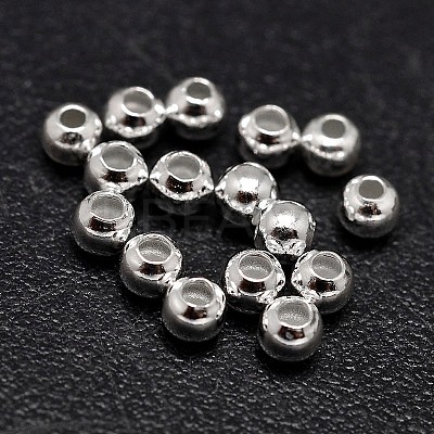 925 Sterling Silver Beads STER-F012-01G-1