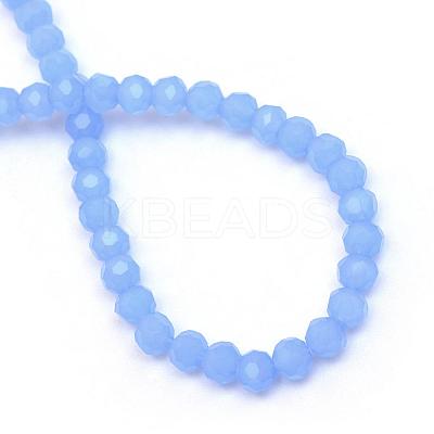 Imitation Jade Glass Bead Strands GLAA-R166-4mm-03D-1