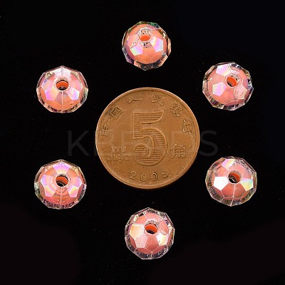 Transparent Acrylic Beads LS-TACR-S152-04B-SS2109-1