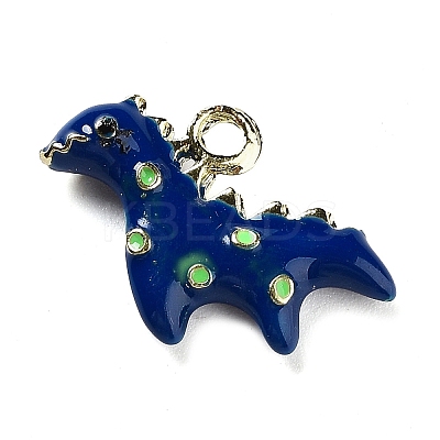 Alloy Enamel Pendants ENAM-H043-01G-11-1