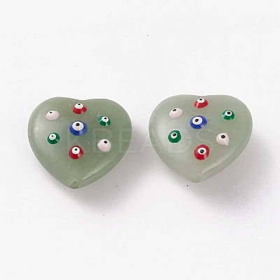 Natural Green Aventurine Beads G-C300-15-1