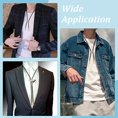 DIY Poirot Tie Accessories Kits DIY-WR0004-71-1