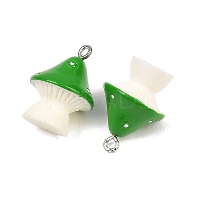 Opaque Resin Pendants RESI-XCP0002-40A-1