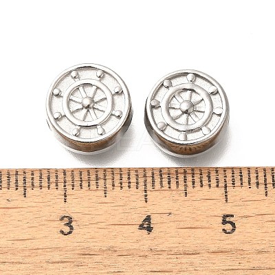 Anti-Tarnish 304 Stainless Steel Beads STAS-I321-37P-1