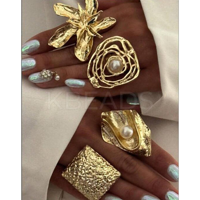 Alloy Finger Rings for Women FS-WG731F4-01-1