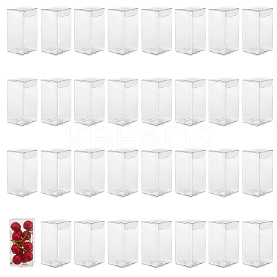 Rectangle Transparent Plastic PVC Box Gift Packaging CON-DC0001-12B-1