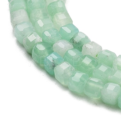 Natural Chrysoprase Beads Stands G-H042-B30-01-1
