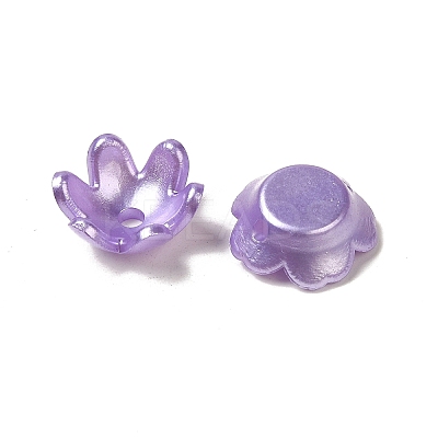Acrylic Pearly Lustre Beads OACR-U006-02C-1