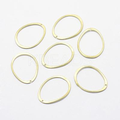 Brass Pendants KK-E716-042C-RS-1