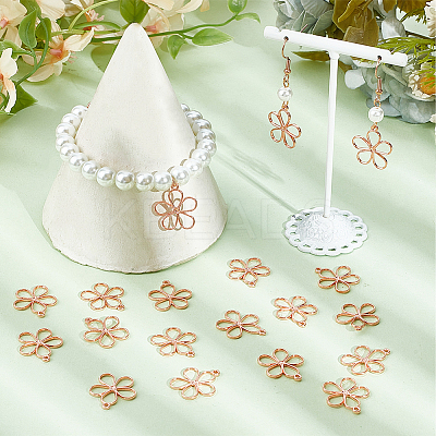 100Pcs Tibetan Style Alloy Pendants FIND-SC0009-48RG-1