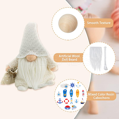 DIY Doll Making Findings Kits DIY-FH0005-38-1