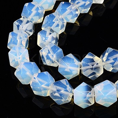 Opalite Beads Strands G-T38-28-1