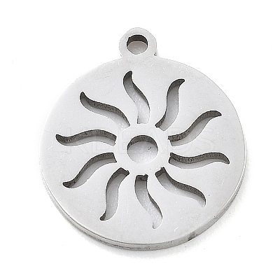 304 Stainless Steel Charms STAS-I327-01G-01-1