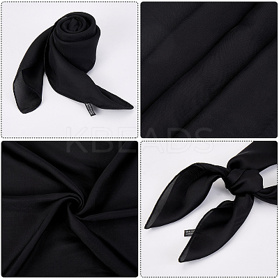 Imitated Silk Fabric Scarf for Women Girls AJEW-WH20006-114A-1