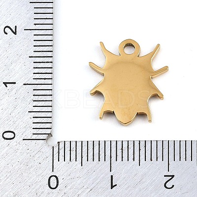 Halloween Theme 304 Stainless Steel Pendants STAS-C140-02A-G-1