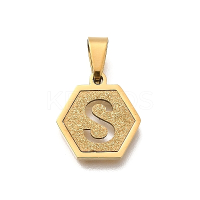 304 Stainless Steel Charms LS-STAS-H227-01G-S-1