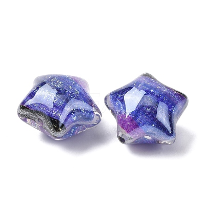 Luminous Transparent Resin Beads RESI-B039-17A-1