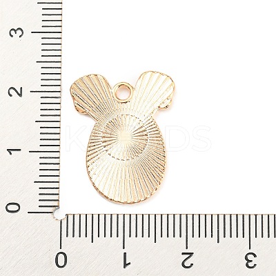 Easter Alloy Enamel Pendants ENAM-P251-A01-KCG06-1