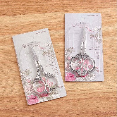 2Pcs 2 Style Stainless Steel Scissors TOOL-SC0001-31-1