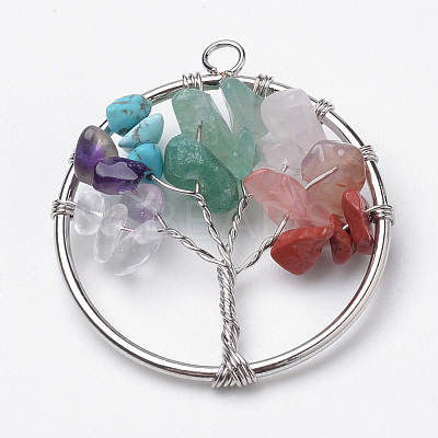 Natural & Synthetic Gemstone Pendants G-S271-23A-01-1