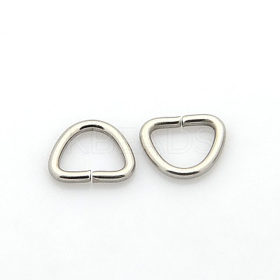 Tarnish Resistant 304 Stainless Steel Triangle Rings LS-STAS-N040-03B-1