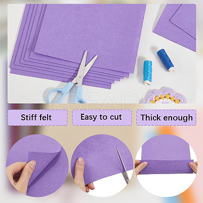 15Pcs Felt Non Woven Fabric DIY-SP0003-93I-1