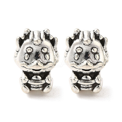Tibetan Style Alloy European Beads PALLOY-M217-07AS-1