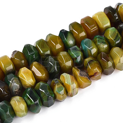 Natural Agate Beads Strands G-N356-01A-06-1