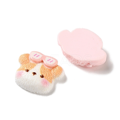 Opaque Resin Cabochons RESI-G121-02-1