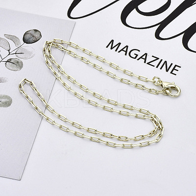 Brass Paperclip Chains MAK-S072-09B-14KC-1