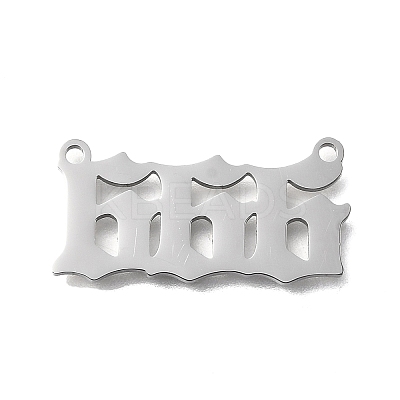 304 Stainless Steel Pendants STAS-D382-04F-P-1
