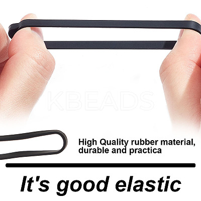 40Pcs 4 Style Anti-Lost Silicone Rings Holder SIL-DR0001-03-1