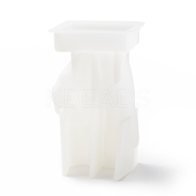 OK Gesture Display Silicone Statue Molds DIY-I096-11-1