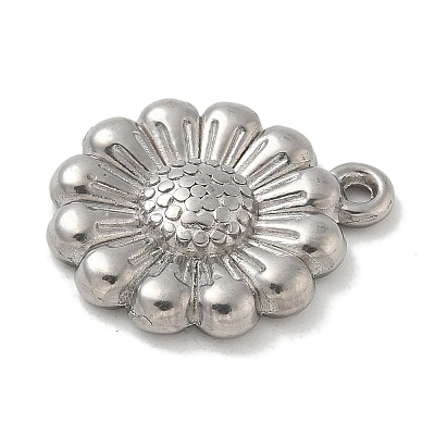 Anti-Tarnish 304 Stainless Steel Pendants STAS-Q334-25P-1