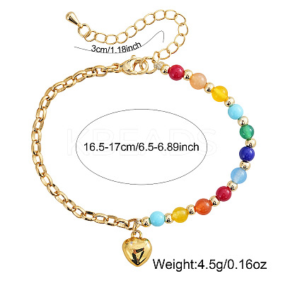 Summer 304 Stainless Steel Charm Bracelets VE3377-1-1