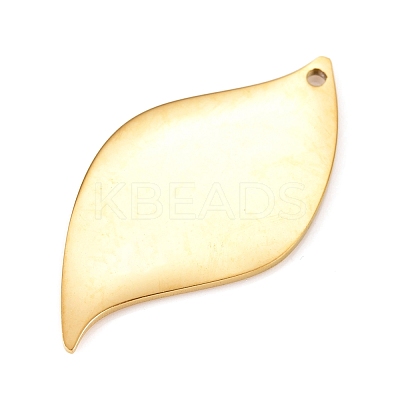 304 Stainless Steel Pendants STAS-L238-089B-G-1