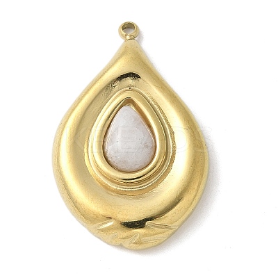 Natural Quartz Crystal Pendants LS-STAS-L277-12G-02-1