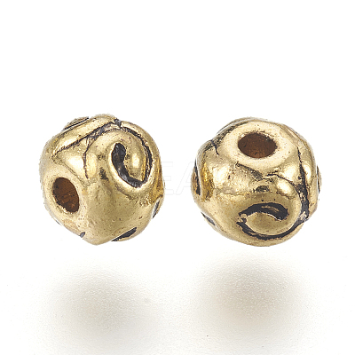 Tibetan Style Alloy Beads LS-X-GLF5012Y-NF-1