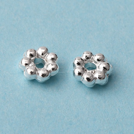 Tibetan Style Alloy Daisy Spacer Beads LS-LF0991Y-S-RS-1