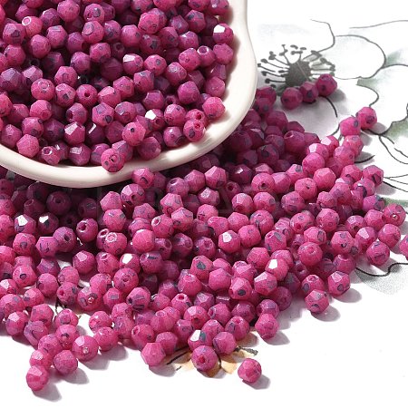 Picasso Baking Paint Glass Seed Beads SEED-A032-02A-15-1