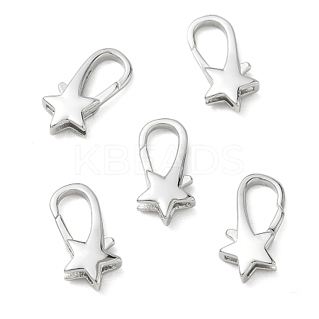 SHEGRACE Brass Lobster Claw Clasps XGRQ4G825-674P-1