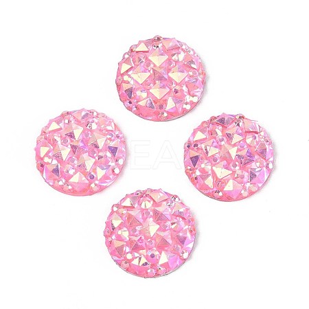 Resin Cabochons CRES-Q192-12mm-03AB-1