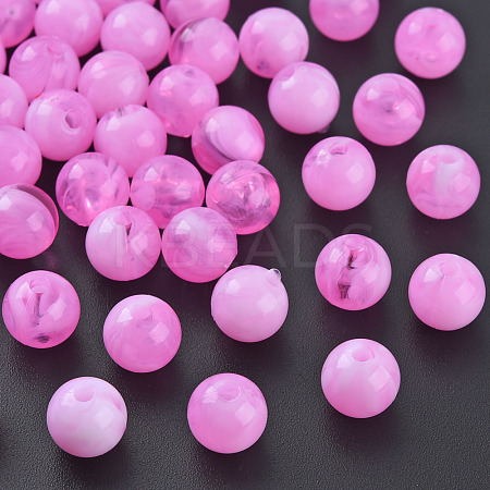 Acrylic Beads MACR-S375-001B-03-1