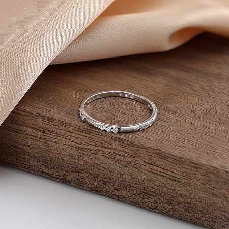 925 Sterling Silver Finger Rings for Women RJEW-C133-05P-1