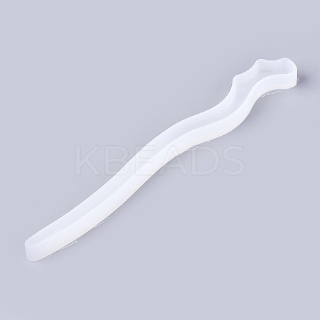 Hairpin DIY Silicone Molds DIY-WH0072-14-1