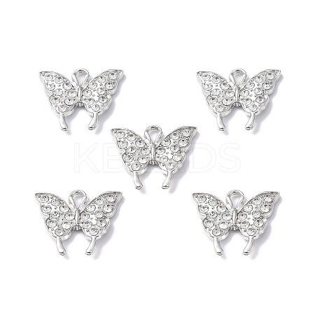 Alloy Rhinestone Pendants ALRI-O013-01P-1